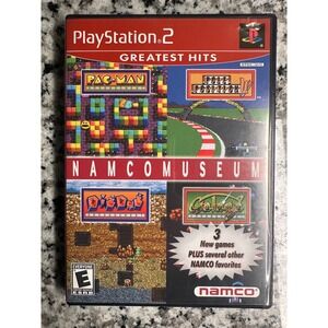PlayStation 2 PS2 Namco Museum Greatest Hits Game Disc Case‎